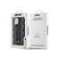 DKNY Leather Checkered Mono Pattern MagSafe – dėklas iPhone 15 / 14 / 13 (juodas)