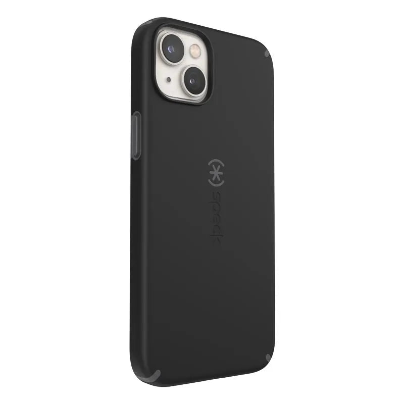 Speck CandyShell Pro + MagSafe – iPhone 14 Plus dėklas su MICROBAN danga (juoda / pilka)
