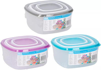 Maisto laikymo dėžučių rinkinys, 200–1800 ml, 5 vnt. 871125206390