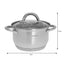 Kinghoff puodų rinkinys 10 dalių, plienas KH-4449
