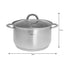 Kinghoff puodų rinkinys 10 dalių, plienas KH-4449