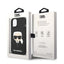 Karl Lagerfeld Silicone Ikonik Karl's Head MagSafe – dėklas iPhone 14 Plus telefonui (juodas)