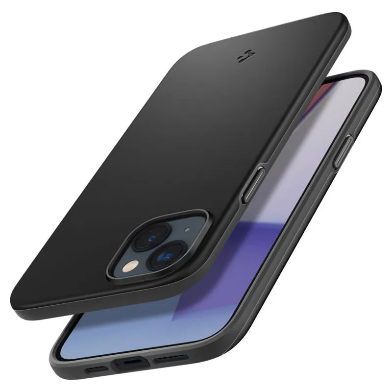 Spigen Thin Fit – dėklas skirtas iPhone 14 Plus (juodas)
