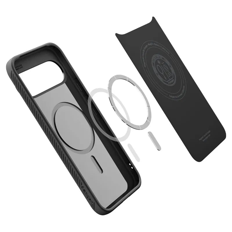 Spigen Liquid Air Mag MagSafe – dėklas Google Pixel 10 / 10 Pro (Matte Black)