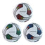 Dunlop – gatvės futbolo kamuolys treniruotėms, 5 dydis (baltas/raudonas)
