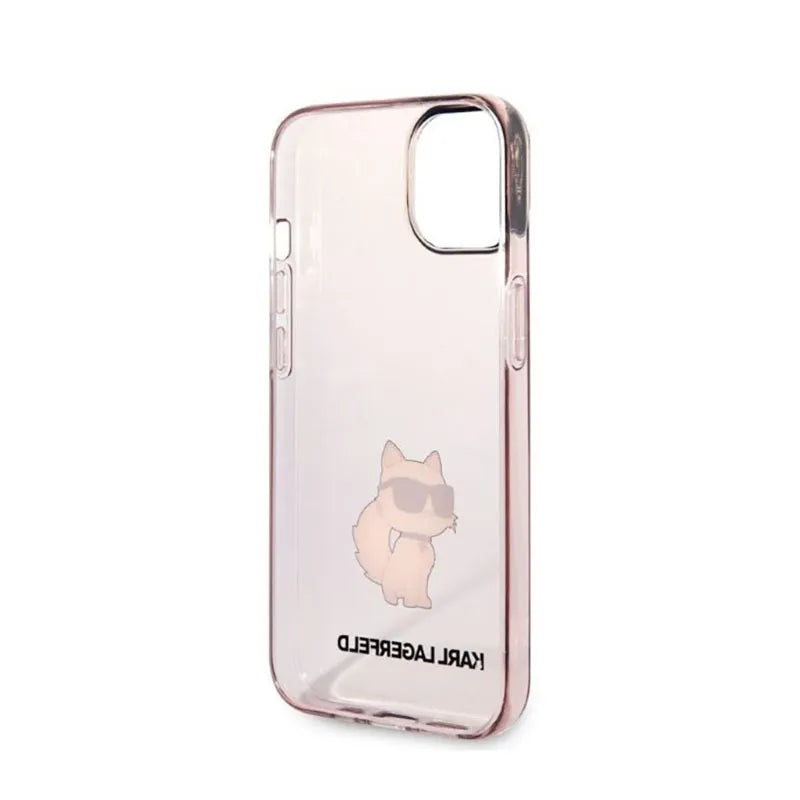 Karl Lagerfeld IML NFT Choupette – dėklas iPhone 14 Plus (rožinis)