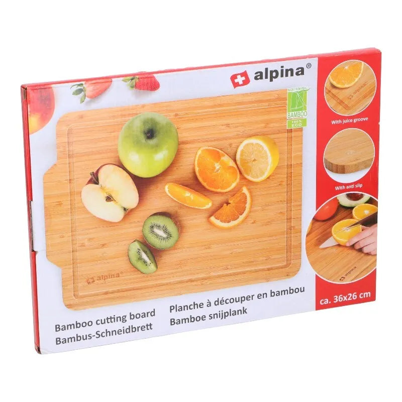 Alpina – Bambuko medienos pjaustymo lenta 36x26 cm