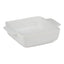 Alpina – Keraminis kvadratinis kepimo indas 21x15,8x5,8 cm (baltas)
