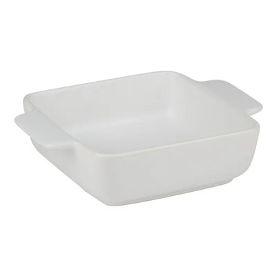 Alpina – Keraminis kvadratinis kepimo indas 21x15,8x5,8 cm (baltas)
