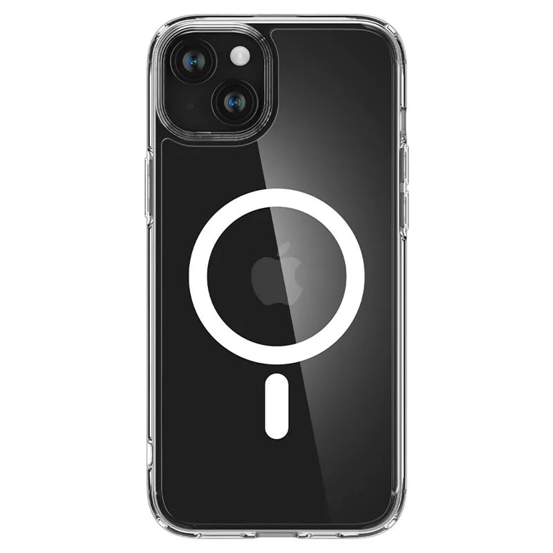 Spigen Ultra Hybrid MagSafe – dėklas iPhone 15 (baltas)