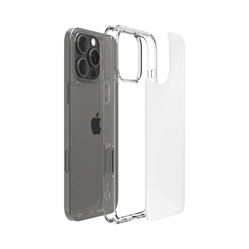 Spigen Ultra Hybrid – dėklas iPhone 16 Pro Max (Frost Clear)