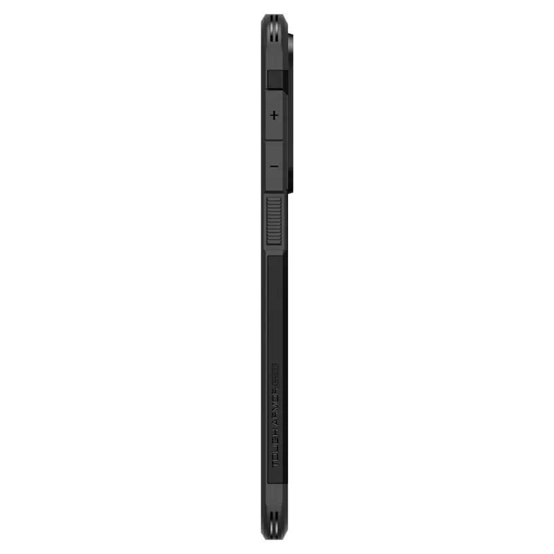 Spigen Tough Armor MagSafe – dėklas Samsung Galaxy S25 Edge (juodas)