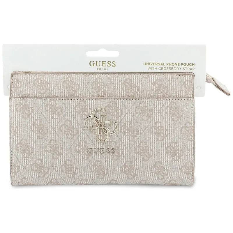 Guess Phone Pouch 4G Big Logo – delninukė telefonui (rožinė)
