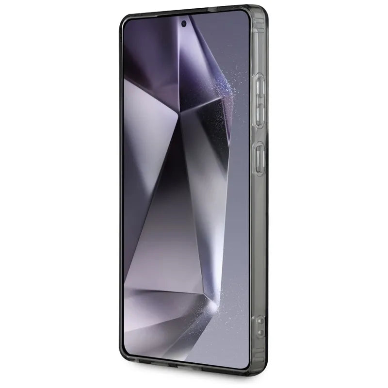 Karl Lagerfeld Rhinestones Karl Head Logo – dėklas Samsung Galaxy S25 Ultra (juodas)