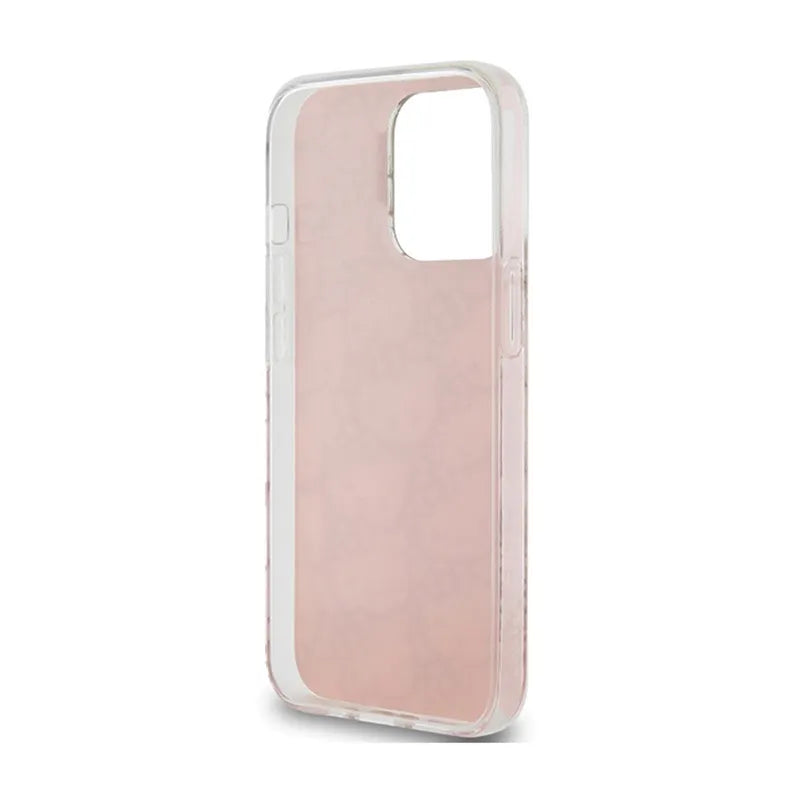 Hello Kitty IML Gradient Electrop Crowded Kitty Head – dėklas iPhone 15 Pro (rožinis)