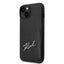Karl Lagerfeld Signature Logo Cardslot – dėklas iPhone 14 Plus telefonui (juodas)