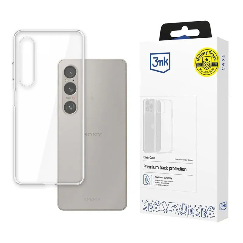 3mk Clear Case – Dėklas Sony Xperia 1 VI (Skaidrus)