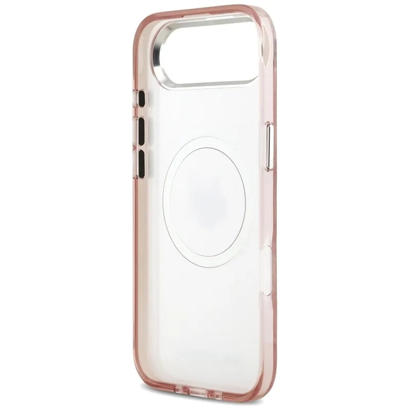 Karl Lagerfeld IML Choupette Head Logo MagSafe – dėklas iPhone Air (rožinis)