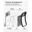 Spigen Ultra Hybrid Mag MagSafe – dėklas, skirtas iPhone 18 Pro Max / 17 Pro Max (Frost Black)