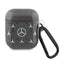 Mercedes Large Star Pattern – dėklas AirPods 1/2 gen ausinėms (juodas)