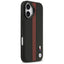 BMW M Perforated Stripe Logo MagSafe – iPhone 17 dėklas (raudonas)