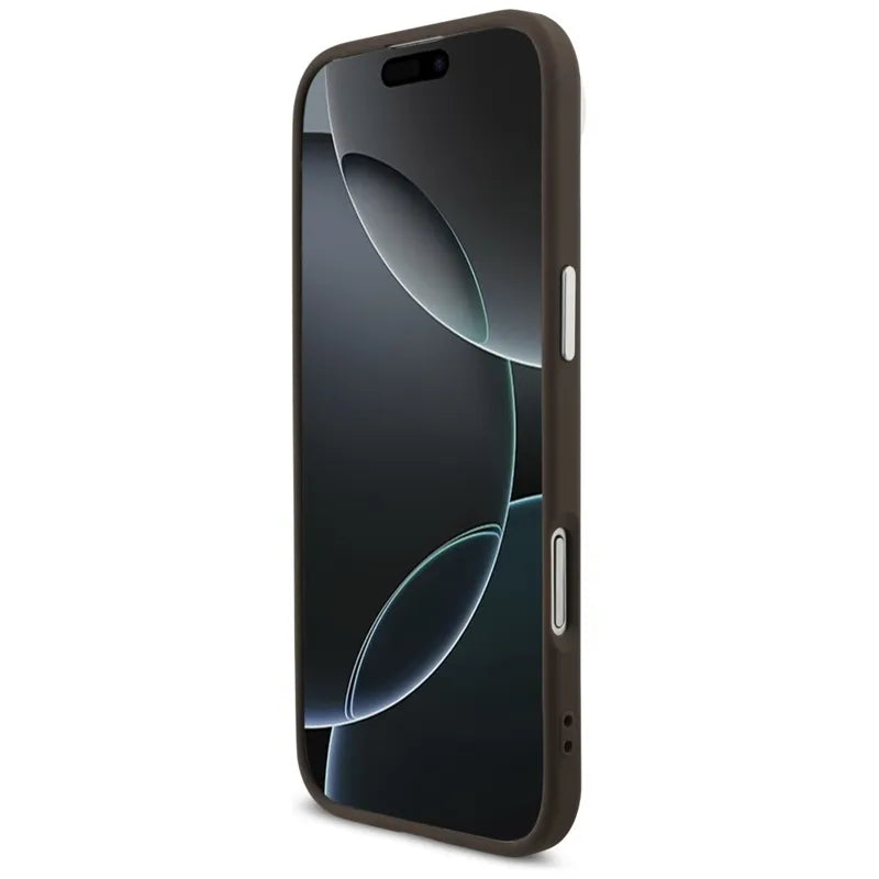 Guess 4G Classic Logo MagSafe – iPhone Air dėklas (rudos spalvos)