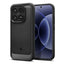 Spigen Rugged Armor – Dėklas, skirtas Xiaomi 17 (Matinė juoda)