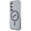 Karl Lagerfeld Button Karl & Choupette Heads Printed Logo MagSafe - Dėklas Samsung Galaxy S25 (Juodas)
