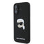 Karl Lagerfeld Silicone Karl Head Print MagSafe – dėklas iPhone 16 (juodas)