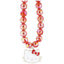 Hello Kitty Pearls Kitty Head – telefono pakabukas (raudonas)