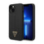 Guess Silicone Triangle Logo – dėklas iPhone 14 Plus telefonui (juodas)