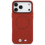 BMW M FW Metal Logo MagSafe – dėklas iPhone 17 Pro Max (raudonas)