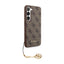 Guess 4G Charms kolekcija – dėklas Samsung Galaxy A35 5G (ruda)