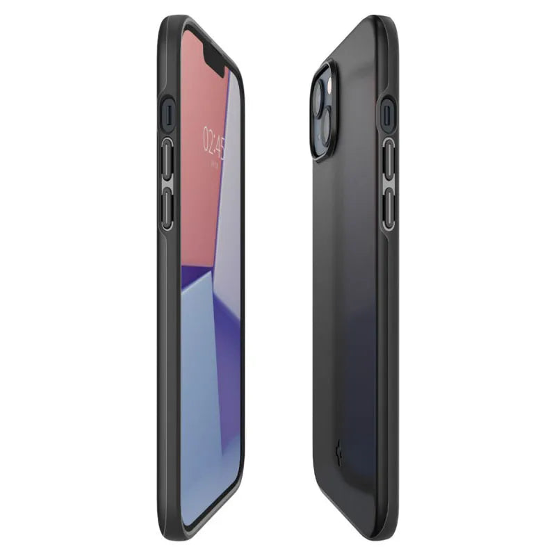 Spigen Thin Fit – dėklas skirtas iPhone 14 Plus (juodas)
