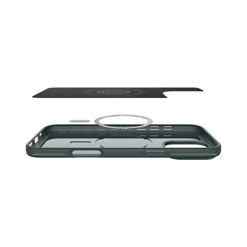 Spigen Thin Fit Mag MagSafe – dėklas iPhone 16 Pro Max (Abyss Green)