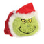 Grinch – Pliušinis žaislas / pagalvėlė Grinch su Kalėdų Senelio kostiumu, 25 cm, iš „Spudsters“ kolekcijos