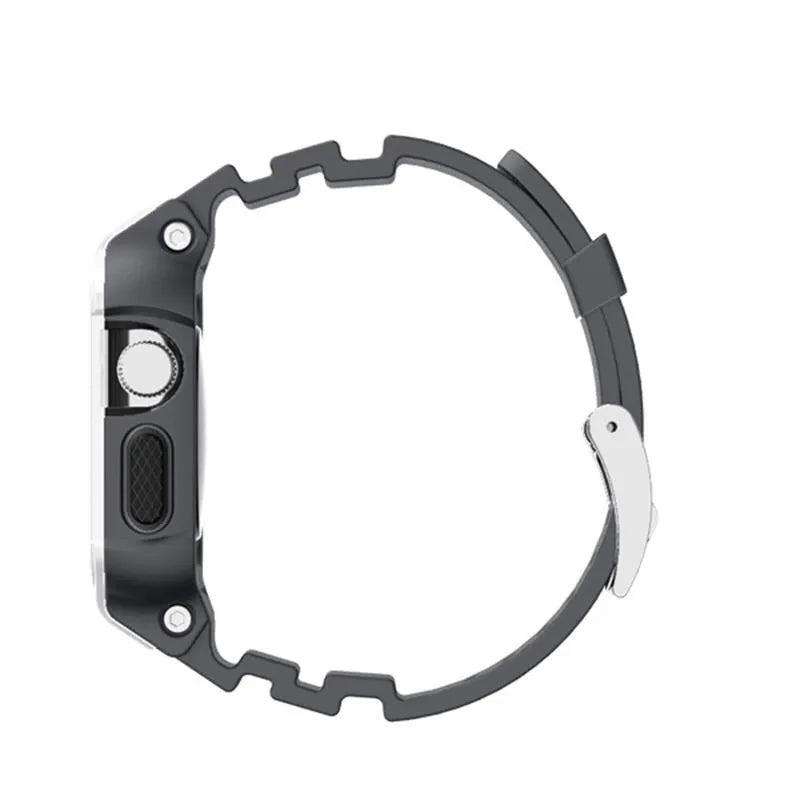 „Incipio Octane“ dirželis – šarvuotas dirželis, skirtas „Apple Watch“ 38/40/41 mm (balta / pilka)