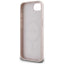 Guess 4G Circle Classic Logo MagSafe – dėklas iPhone 16e (rožinis)