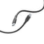 Cellularline Soft Cable – USB-C į Lightning laidas, MFi sertifikuotas, 1,2 m (juodas)