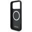 BMW M Perforated Stripe Logo MagSafe – iPhone 17 Pro Max dėklas (tamsiai mėlynas)