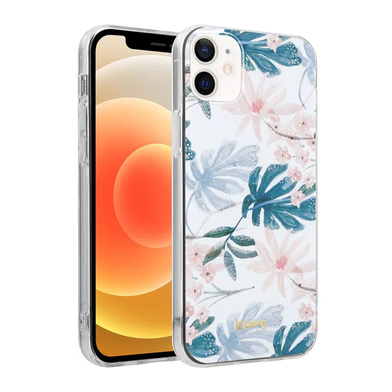 Crong Flower Case – dėklas iPhone 12 Mini (raštas 01)