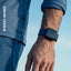 Crong Wave Band – Pintas dirželis, skirtas Apple Watch 38/40/41/42 mm (tamsiai mėlynas)