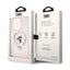 Karl Lagerfeld Ring Stand Karl & Choupette MagSafe dėklas - iPhone 15 Pro (rožinis)
