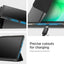 Spigen Smart Fold – dėklas Samsung Galaxy Tab A11+ / A9+ (juodas)
