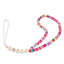 Guess telefonų dirželis Beads Heishi Multicolor Pink