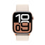 Crong Nylon – sportinis dirželis Apple Watch 38/40/41/42 mm (kreminė)
