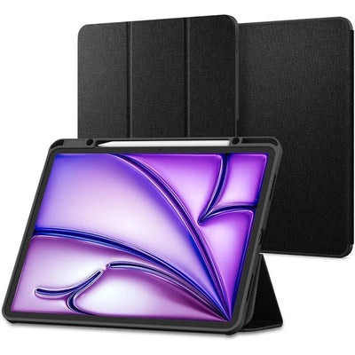 Spigen Urban Fit - Dėklas skirtas iPad Air 11" M3 (2025) / M2 (2024) / iPad Air 10.9" (5-4 karta) (2022-2020) (Juodas)