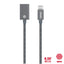 Kanex DuraBraid™ adapteris – USB-C į USB 3.0 tipo A aliumininis adapteris (pilkos spalvos)