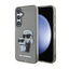 Karl Lagerfeld IML Glitter Karl & Choupette – dėklas Samsung Galaxy S24+ (juodas)