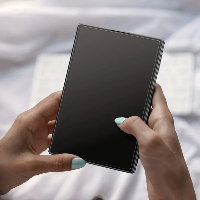 Spigen GLAS.TR EZ Fit Pro AC HD 2-Pack – grūdintas stiklas Samsung Galaxy Z Fold 8 (2 vnt.)
